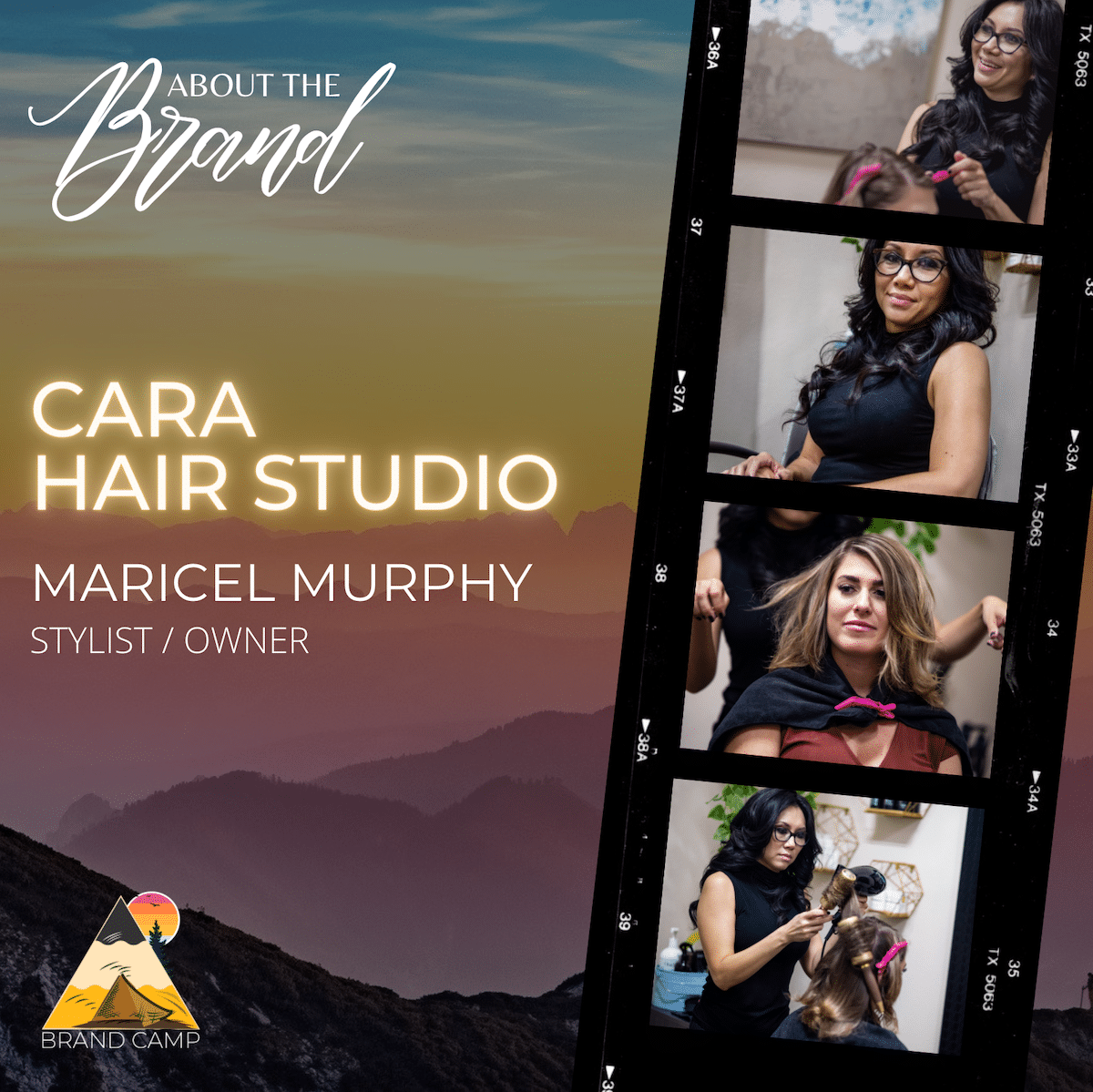 about the brand - cara hair studio